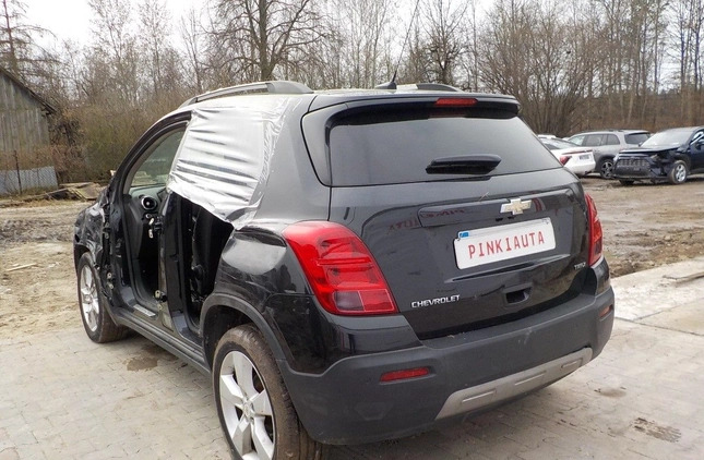 Chevrolet Trax cena 20900 przebieg: 159622, rok produkcji 2013 z Radków małe 497